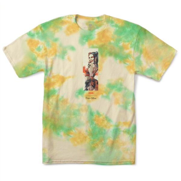 Color Bars x DC Comics Femme Fatale Tee Tie Dye