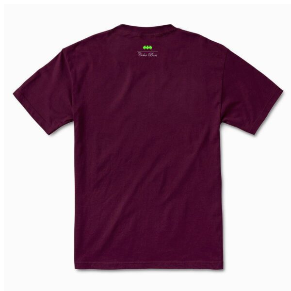 Color Bars x DC Comics Sway With Me tee Burgundy - 画像 (2)