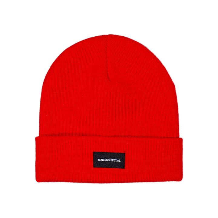 NOTHING SPECIAL NOTHING SPECIAL CUFF BEANNIE RED