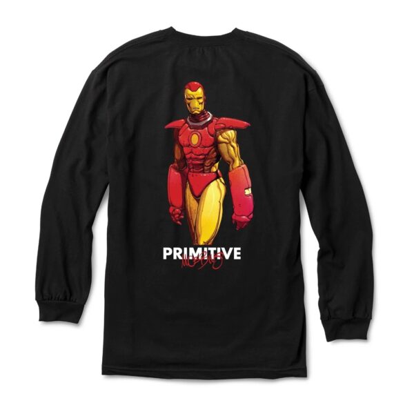 【セール】PRIMITIVE-MOEBIUS IRON MAN L/S TEE BLACK
