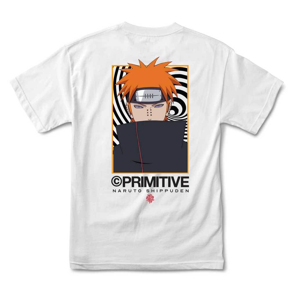 【セール】PRIMITIVE X NARUTO KNOW PAIN TEE WHITE