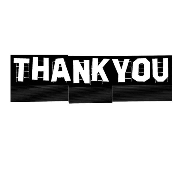 Thank You Hollywood Sticker - 5枚1セット