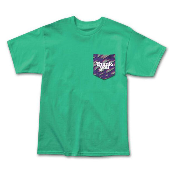 THANK YOU THANK YOU MODERN POCKET TEE MINT
