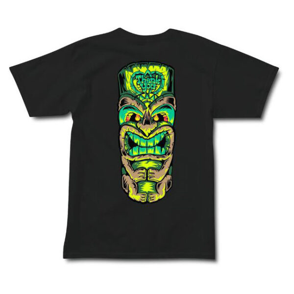 THANK YOU TIKI S/S TEE BLACK