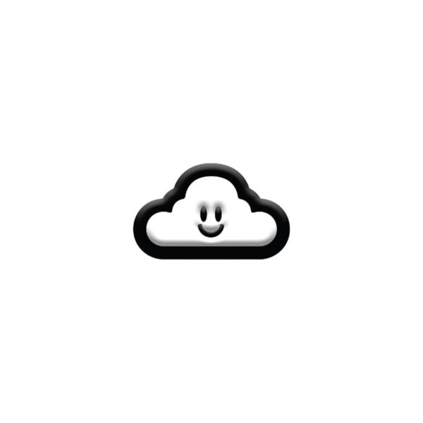 THANK YOU CLOUDY PIN WHITE