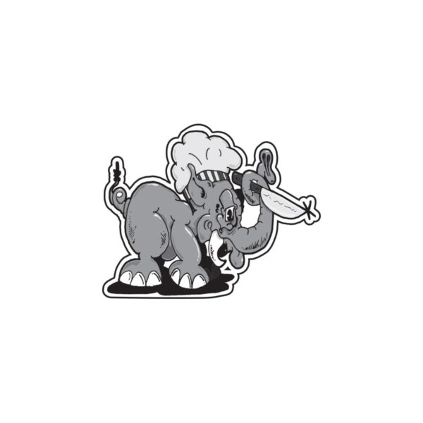 THANK YOU X HIJINX - IN THE KITCHEN STICKER 20 PACK WHITE