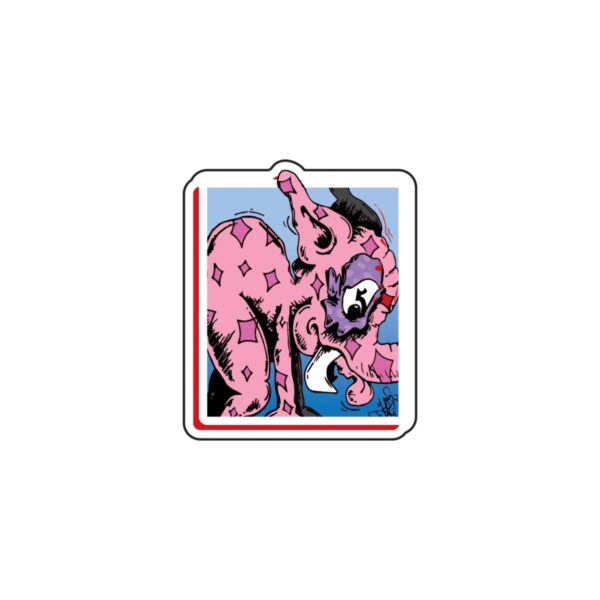 THANK YOU X HIJINX - PINK ELEPHANT STICKER 20 PACK ASSORTED