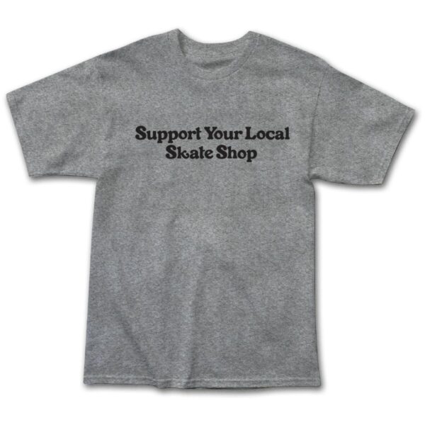 THANK YOU SUPPORT S/S TEE HEATHER GREY