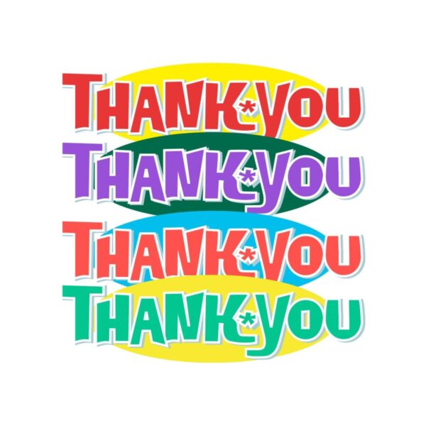 THANK YOU POPS STICKER - ASSORTED 20 PACK ASST