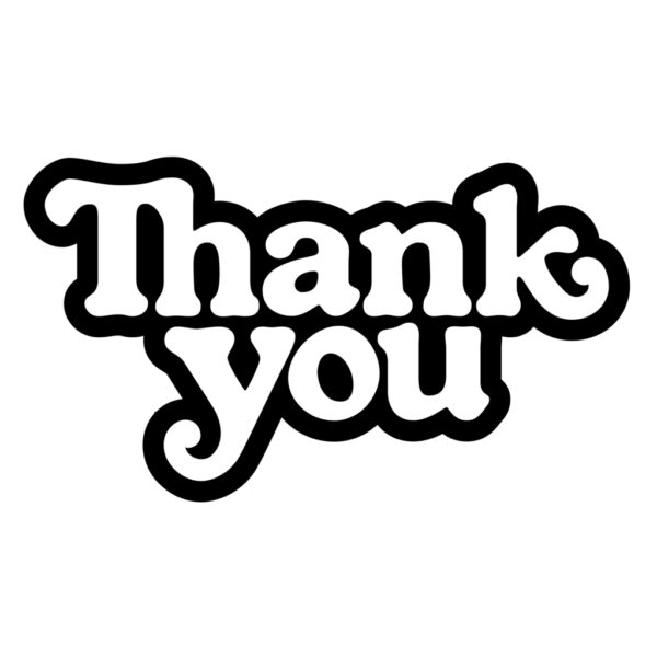 THANK YOU STICKER - 5枚1セット