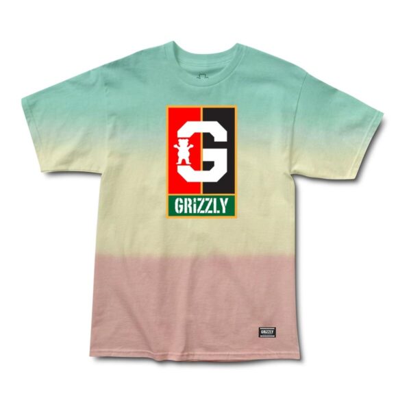 Grizzly Montego Bay SS Tee TIE DYE