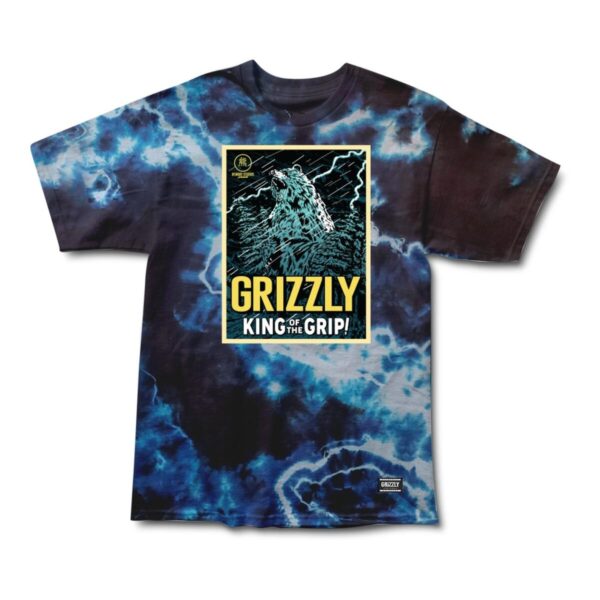 Grizzly Grizzilla Bear SS Tee TIE DYE
