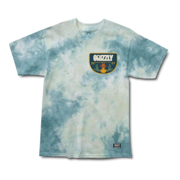 Grizzly Harvest Moon SS Tee TIE DYE