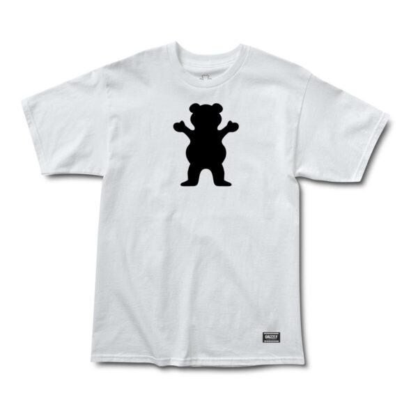Grizzly OG Bear S/S Tee WHITE/ BLACK