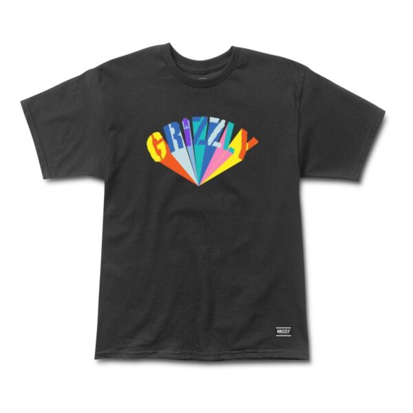 Grizzly Color Wheel SS Tee BLACK