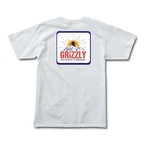 Grizzly Grizzly Island SS Tee WHITE