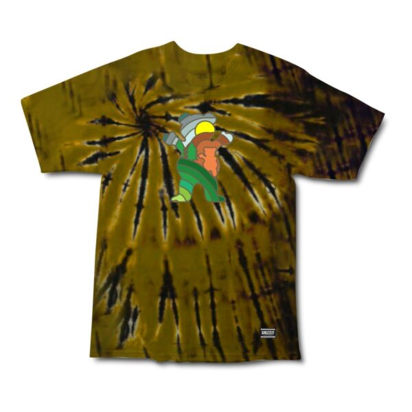 Grizzly Vista OG SS Tee TIE DYE