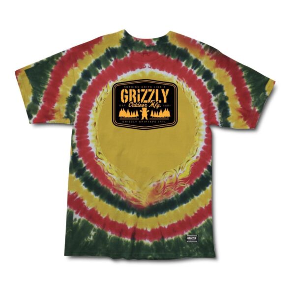 Grizzly Tall Pines SS Tee TIE DYE