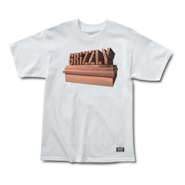 Grizzly Monument SS Tee WHITE