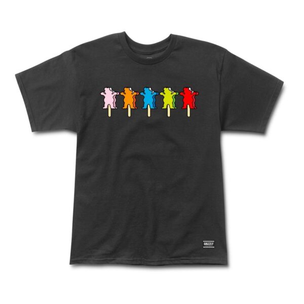 Grizzly OG Bear Ice Cream SS Tee BLACK