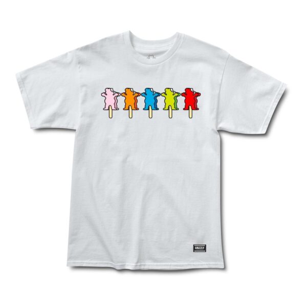 Grizzly OG Bear Ice Cream SS Tee WHITE