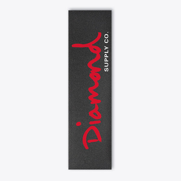 DIAMOND OG SCRIPT GRIPTAPE RED - 5枚/1セット