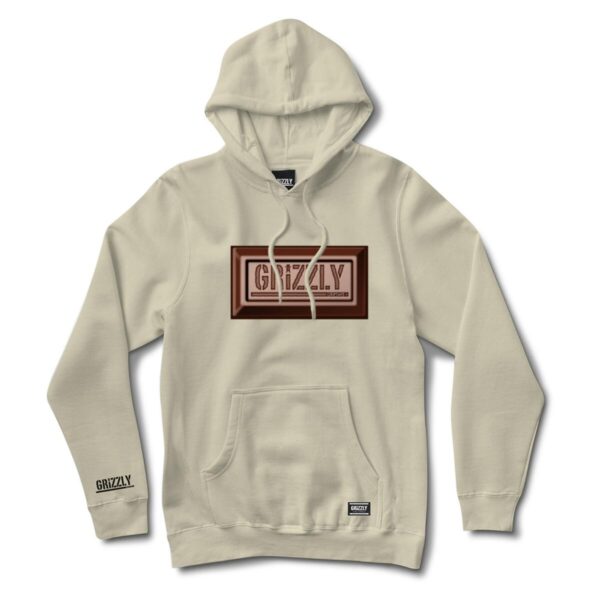 GRIZZLY CHOCOLATE BAR HOODY BONE