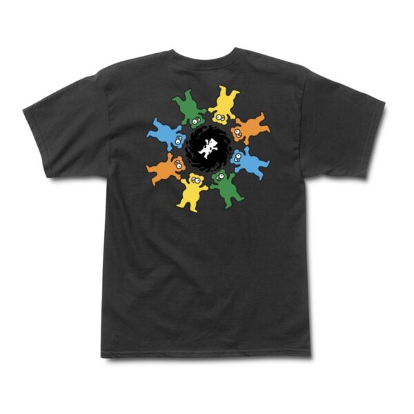 GRIZZLY VORTEX SS TEE BLACK