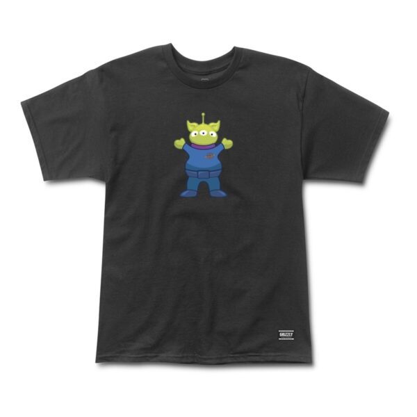 GRIZZLY ALIEN LIFE FORM SS TEE BLACK