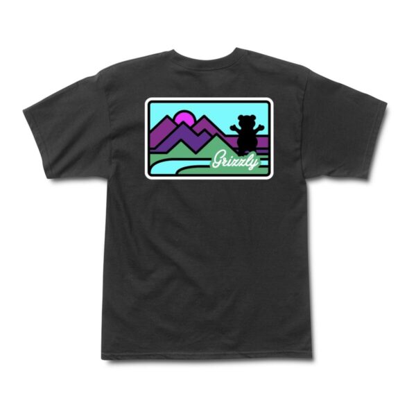 GRIZZLY YOSEMITE SS TEE BLACK