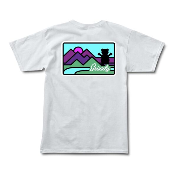 GRIZZLY YOSEMITE SS TEE WHITE