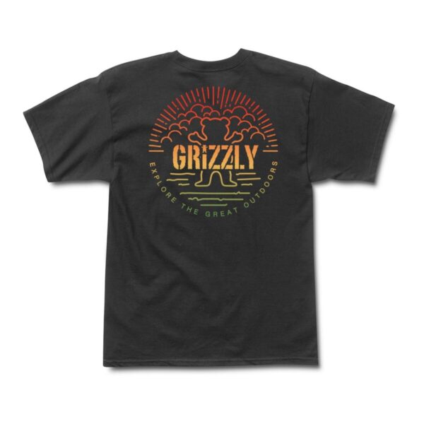 GRIZZLY POSITIVE IRATION SS TEE BLACK