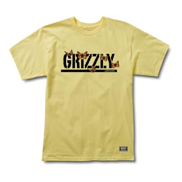 GRIZZLY MONARCH SS TEE BUTTER