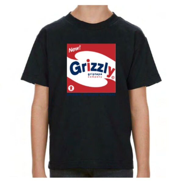 GRIZZLY Wash Up Youth SS Tee BLACK