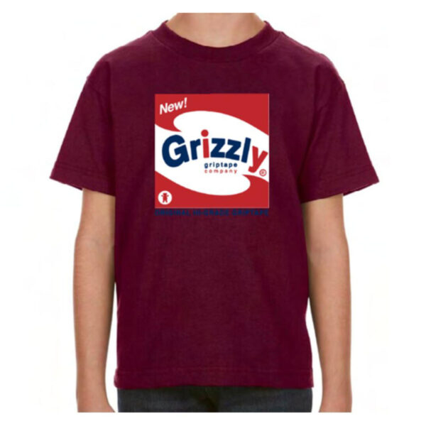 GRIZZLY Wash Up Youth SS Tee TURQUOISE