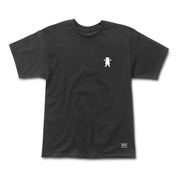 GRIZZLY Embroidered OG Bear BLACK/ WHITE