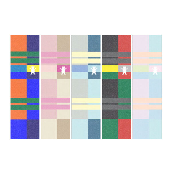GRIZZLY Rugby Stripes Griptape - 5枚/1セット