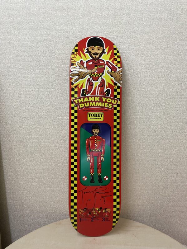 【サイン入り】THANK YOU DUMMIES - TOREY PUDWILL DECK RED