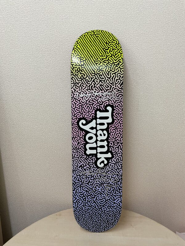 【サイン入り】THANK YOU THANK YOU AMAZING LOGO DECK