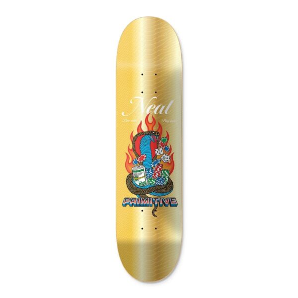 PRIMITIVE NEAL COBRA DECK GOLD