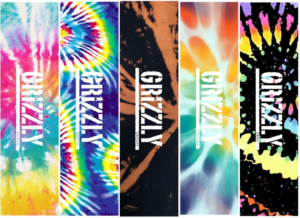 GRIZZLY Tie Dye Griptape ASSORTED