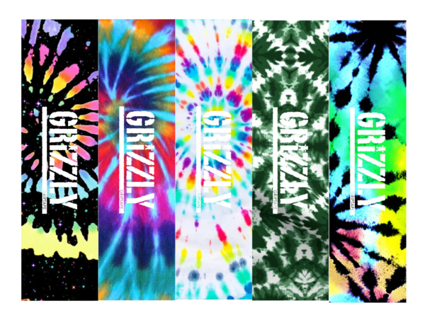 GRIZZLY TIE-DYE STAMP GRIPTAPE 5PK