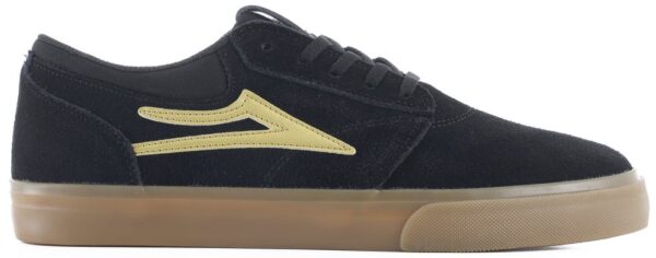 LAKAI GRIFFIN BLACK/GOLD SUEDE
