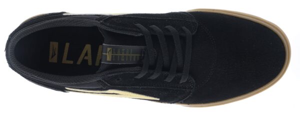 LAKAI GRIFFIN BLACK/GOLD SUEDE - 画像 (4)