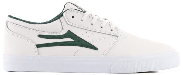 LAKAI GRIFFIN WHITE/PINE LEATHER