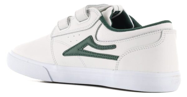 LAKAI GRIFFIN KIDS WHITE/PINE LEATHER - 画像 (3)