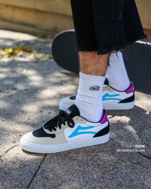 LAKAI YORK WHITE/BLACK SUEDE - 画像 (7)