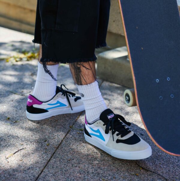 LAKAI YORK WHITE/BLACK SUEDE - 画像 (6)
