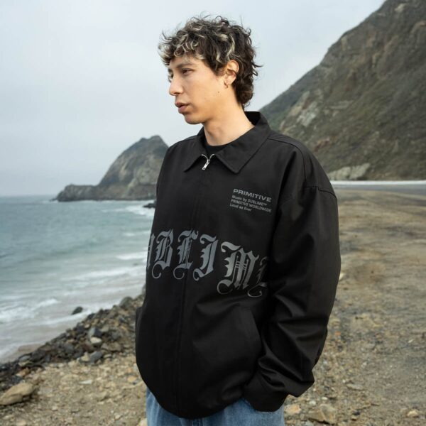 PRIMITIVE MEMORY ZIP JACKET BLACK - 画像 (3)