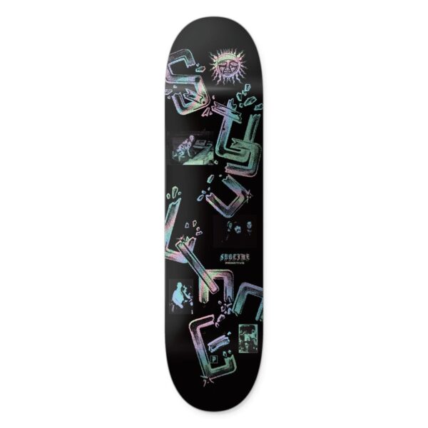 PRIMITIVE HELLO TEAM DECK BLACK